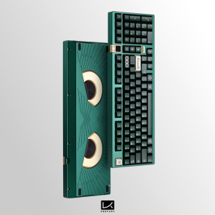 Athena KBDfans 1800雅典娜猫头鹰主题客制化机械键盘套件热插拔