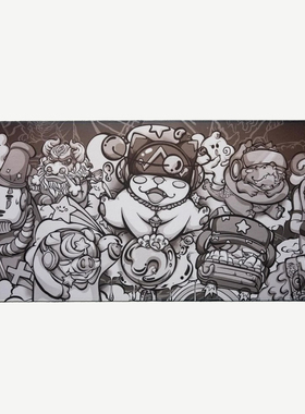 KBDfans SM Artkey鼠标垫桌垫客制化机械键盘键盘垫粗面