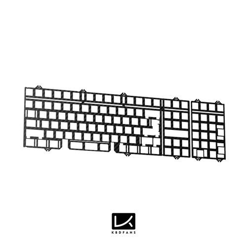 KBDfans 客制化机械键盘套件TOFULL配件 定位板PC碳纤维铝FR4