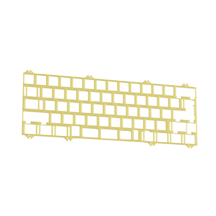 KBDfans Tofu60 3.0客制化铝 FR4 碳纤维 FEI定位板 单卖