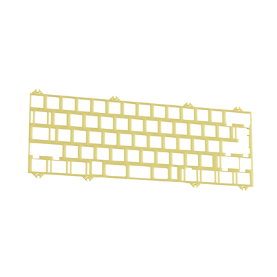 KBDfans Tofu60 3.0客制化铝 FR4 碳纤维 FEI定位板 单卖