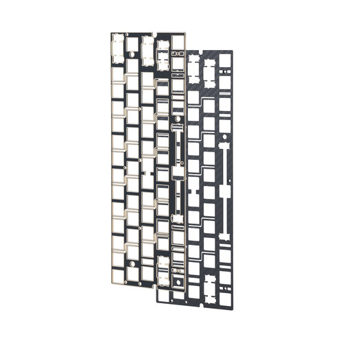 KBDfans Wooting60HE磁轴键盘定位板 轴下垫 碳纤维 FR4 POM配件