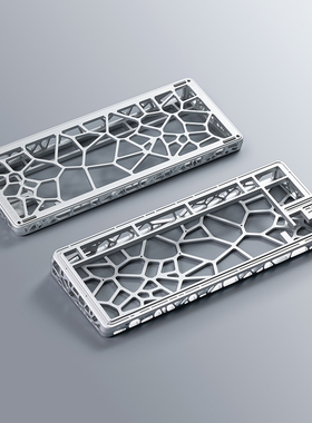 KBDfans wooting80HE兼容铝壳holy80镂空外壳客制化键盘磁轴改装