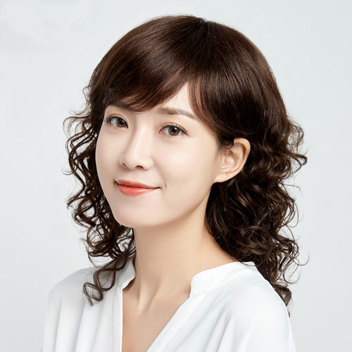 网红羊毛卷女中妈妈全真假发