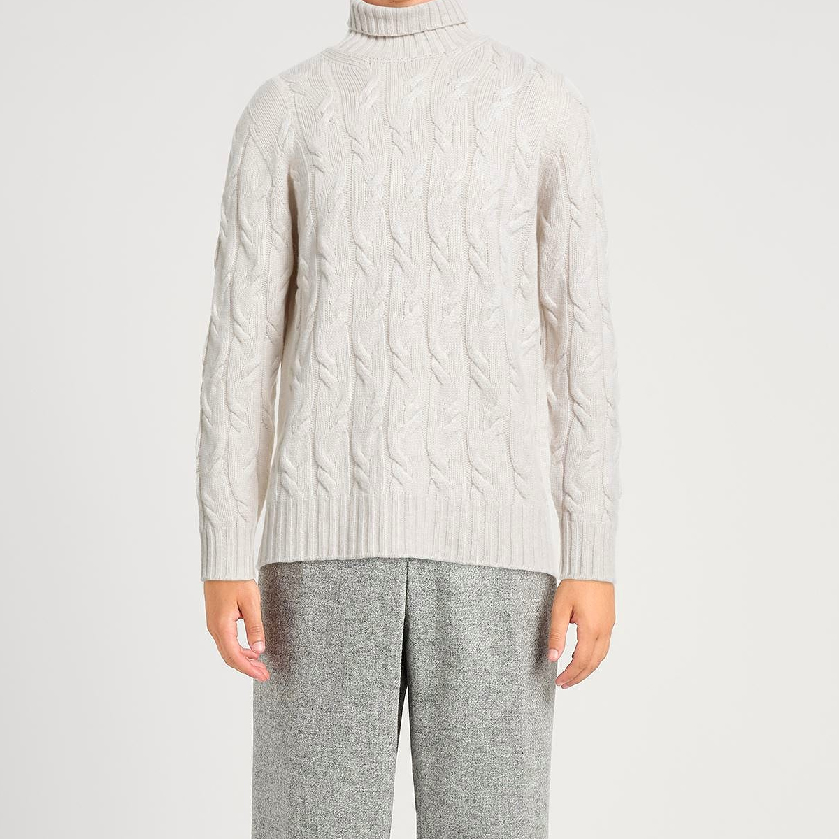 醉鼎吉 仅低于LP COLOMBO 秋冬 重工 100%山羊绒 老钱风毛衣