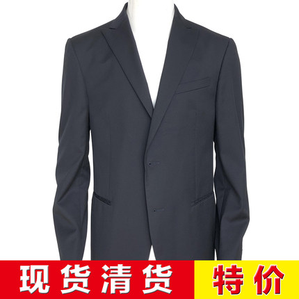 现货清货超低特价 公价12800 顶吉一线Z四季初剪羊毛经典商务西服