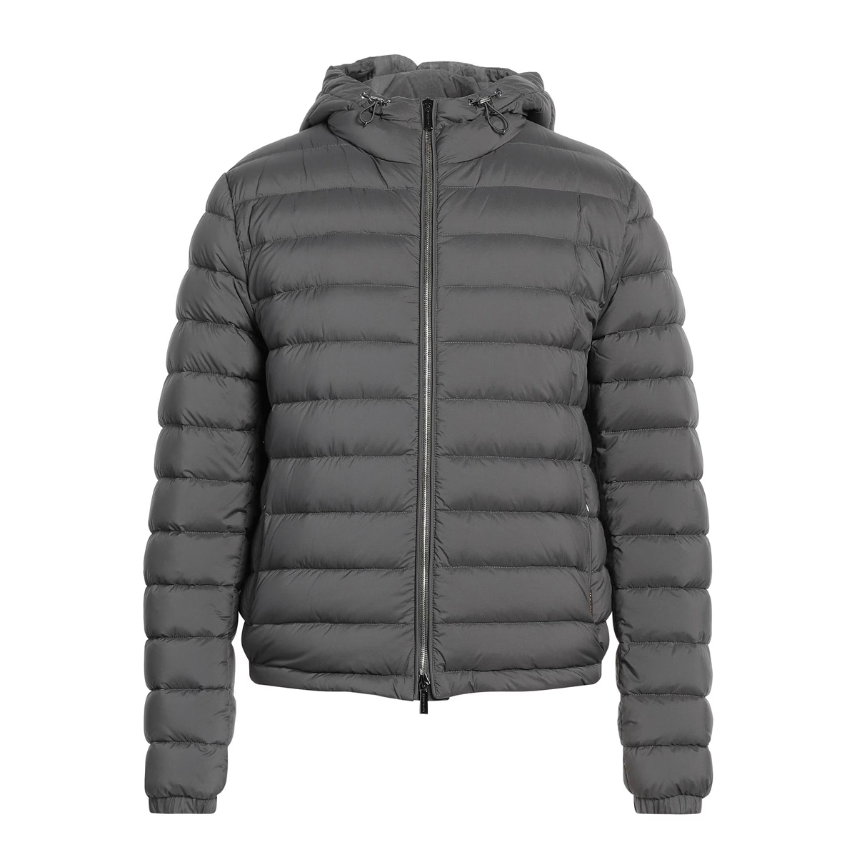 为法国H意大利K代工 羽皇M 灰色科技面料 西伯利亚白鹅绒 羽绒服