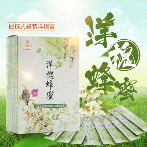 恒亮袋装洋槐蜂蜜10gx12袋