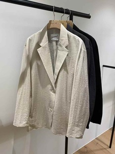 现 2025夏季新款韩国东大门vegetable简约洋气时尚西装外套