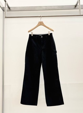 现 25冬季新款韩国东大门hehr-AUTOMNE热卖设计款时尚工装牛仔裤