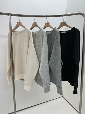 现 26春季新款韩国东大门architekt休闲时尚圆领长袖卫衣T恤