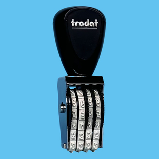 工业级可调橡胶皮带转轮打码章多用途号码编号批号序号工号专用