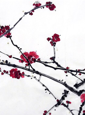 【画艺佳.字画书画】C26902孙艺群纯手绘花鸟国画.迎春.小三尺