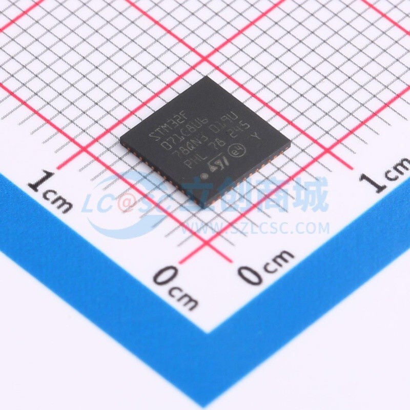 单片机(MCU/MPU/SOC) STM32F071C8U6 UFQFPN-48 ST(意法半导体)