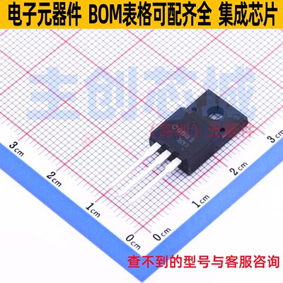 三极管(BJT) 2SC6082-1E TO-220F onsemi(安森美) 电子元器件配单