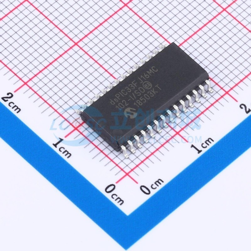 数字信号处理器(DSP/DSC) dsPIC33FJ16MC102-I/SO SOIC-28 MICROC