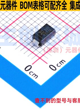 快恢复/高效率二极管 RS2JA-13-F DO-214AC DIODES(美台) 元器件