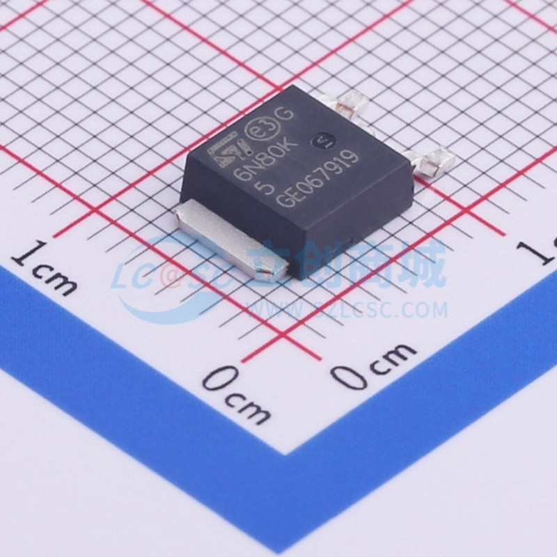 场效应管(MOSFET) STD6N80K5 TO-252 ST(意法半导体) 电子元器件