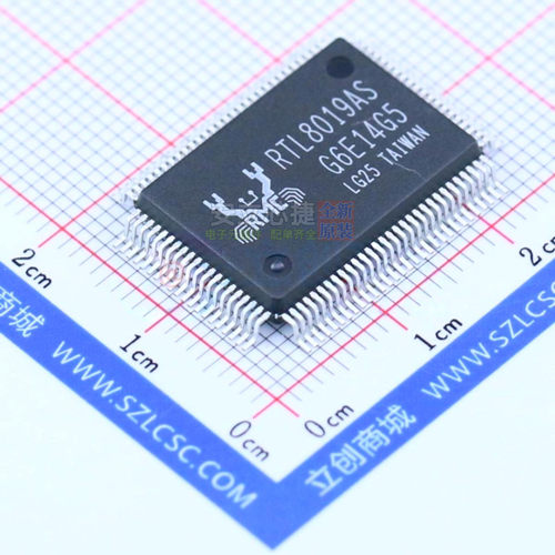 以太网收发器 RTL8019AS-LF TQFP-100 REALTEK(瑞昱) 电子元器件