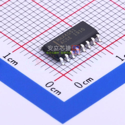 模拟开关/多路复用器 MAX4051ACSE+T SOIC-16 MAXIM(美信) 元器件