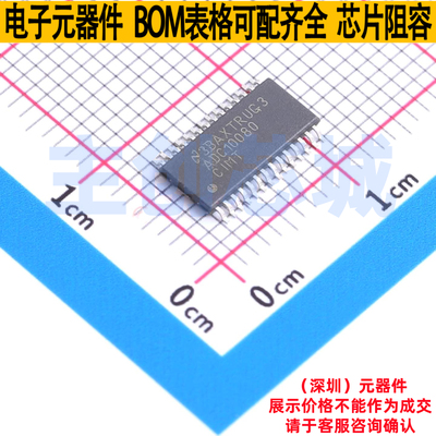 模数转换芯片ADC ADC10080CIMTX/NOPB TSSOP-28 TI/德州 全新原装