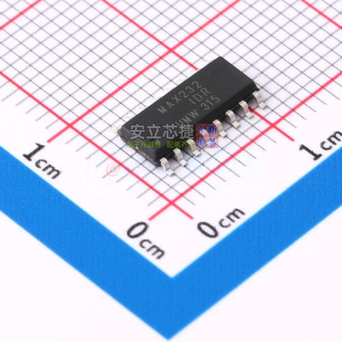 RS232芯片 MAX232IDR(UMW) SOP-16  电子元器件配单全新原装