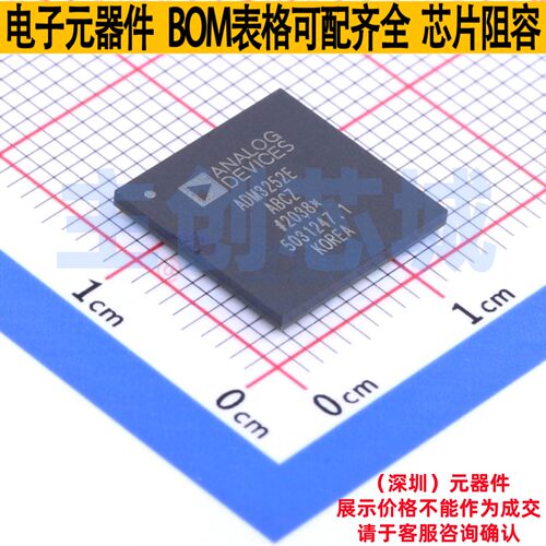 隔离式RS-232收发器(带电源) ADM3252EABCZ CSPBGA-44 ADI(亚德诺