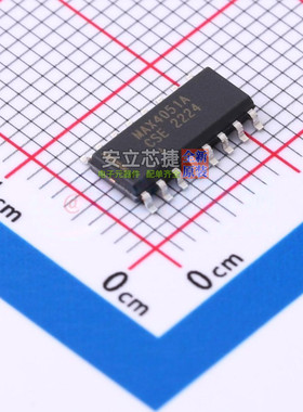 模拟开关/多路复用器 MAX4051ACSE+ SO-16 MAXIM(美信) 全新原装
