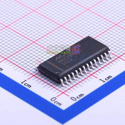 模拟开关/多路复用器 MAX396EWI+ SOIC-28 MAXIM(美信) 全新原装