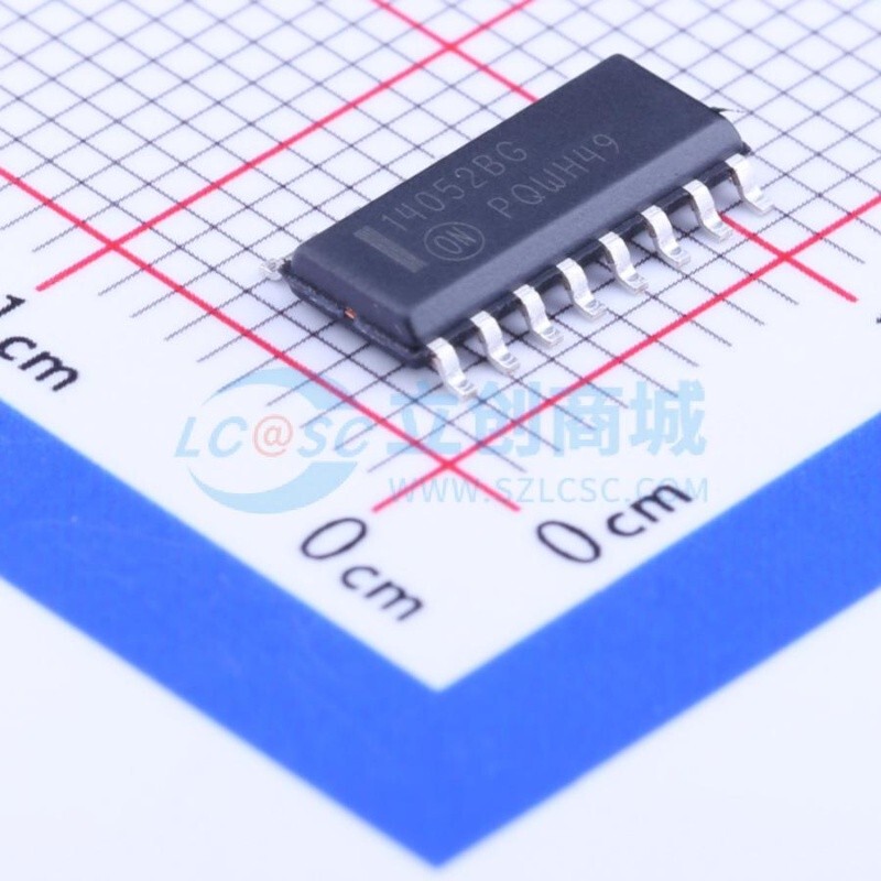 模拟开关多路复用器 MC14052BDR2G SOP-16 onsemi(安森美)