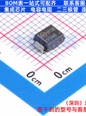稳压二极管 SZ1SMB5956BT3G SMB onsemi(安森美) 电子元器件配单