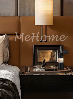 *MeHome*现代轻奢样板间民宿酒店别墅卧室床头柜软装配饰花瓶摆件