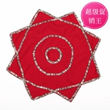 Красная танцевальная обувь танцевальная поставка носовой платок два человека поверните носовой платок навыки носовой платок платка платки