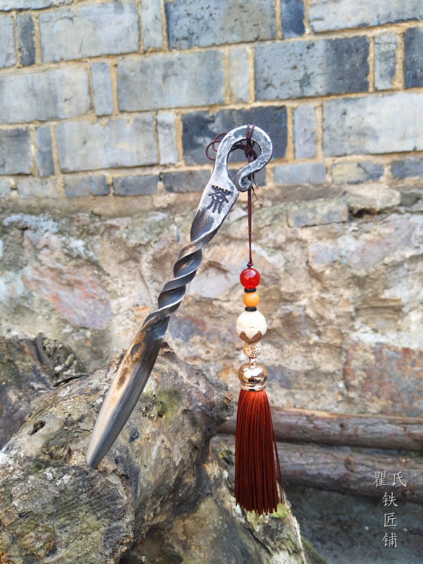 瞿氏铁匠铺普洱黑茶刀不锈钢茶针