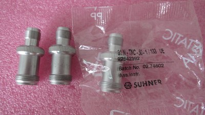 huber suhner TNC母-N母 33TNC-N-50-1 22640637 RF 射频转接器