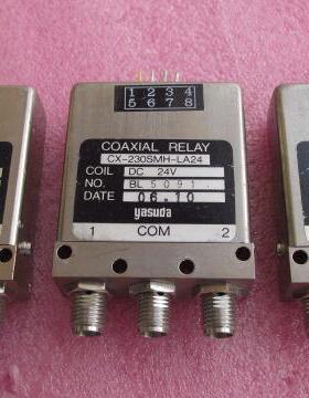 CX-230SMH-LA24 18GHz 24V带保持大功率单刀双掷射频微波同轴开关