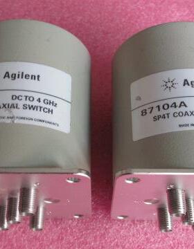 87104A Agilent 4GHz SP4T 24V SMA 180W 单刀四掷射频同轴开关