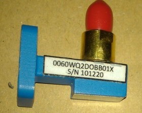 Woken 26.5-40GHz 50Ω 2.92mm(F)-WR28 UBR320 波导转同轴转接器