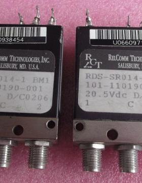 RDS-SR014-1 SPDT 18GHz 100W 20.5 V SMA高功率射频微波同轴开关
