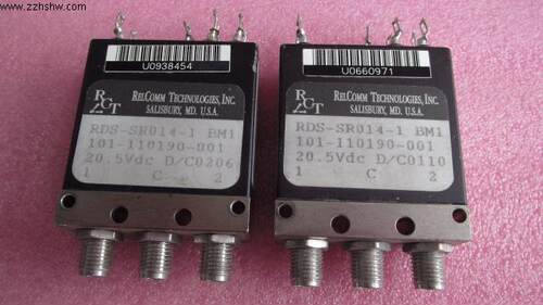 RDS-SR014-1 SPDT 18GHz 100W 20.5 V SMA高功率射频微波同轴开关