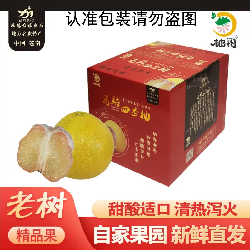 柚闲四季柚苍南马站柚子