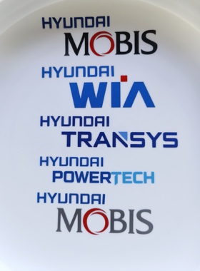 现代mobis车贴尾派沃泰威亚坦迪斯Hyundai powertech WIA transys