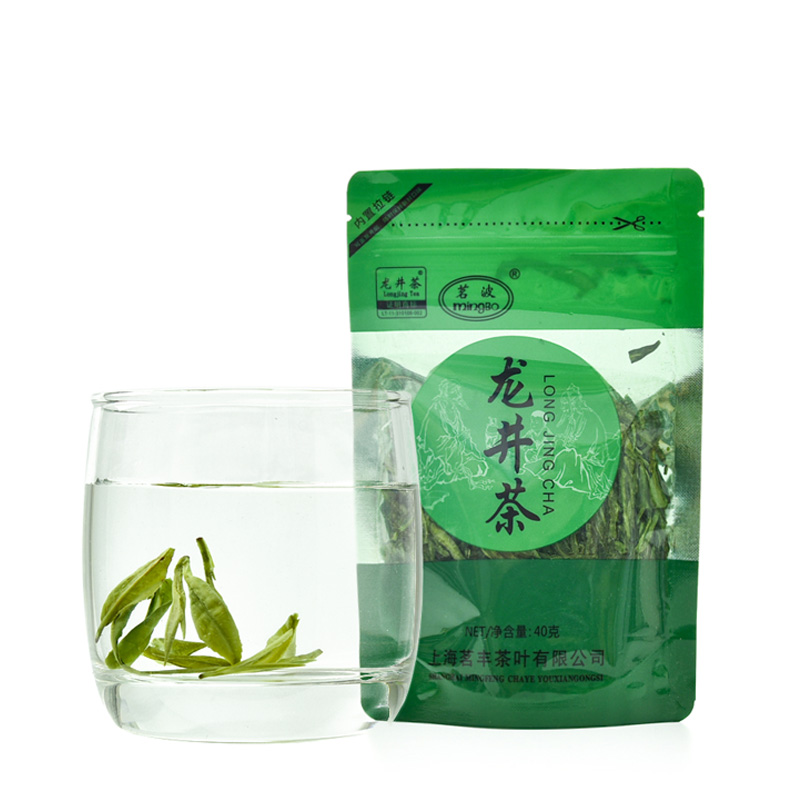茗波牌2025新茶上市茶叶龙井茶春茶绿茶40g浓香型