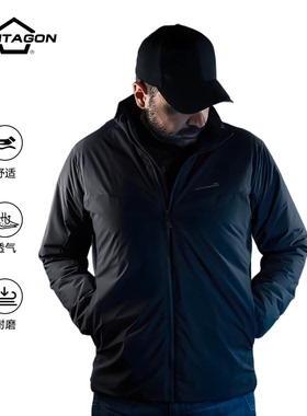 五角战术Pentagon LYNX山猫户外战术保暖3M新雪丽无帽棉服男