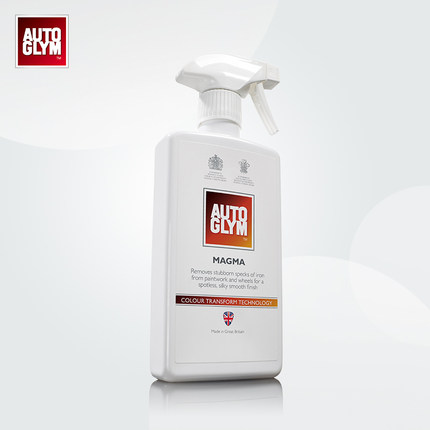 AUTOGLYM英国皇冠漆面轮毂中性铁粉去除剂深度去污金属颗粒去除