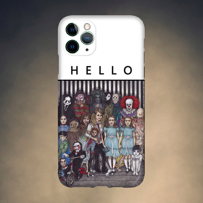 死寂2木偶恐怖集闪灵重口味欧美经典电影咒怨午夜凶铃漫画适用iPhone16手机壳定制华为OPPO小米VIVO红米玻璃