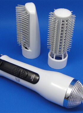 包邮多功能卷发棒 卷发器电吹风机梳 500w学生用美发工具8462