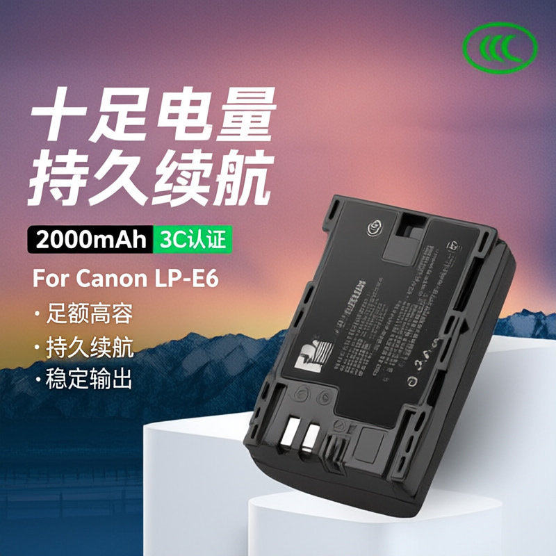 LPE6电池适用佳能EOS单反相机R