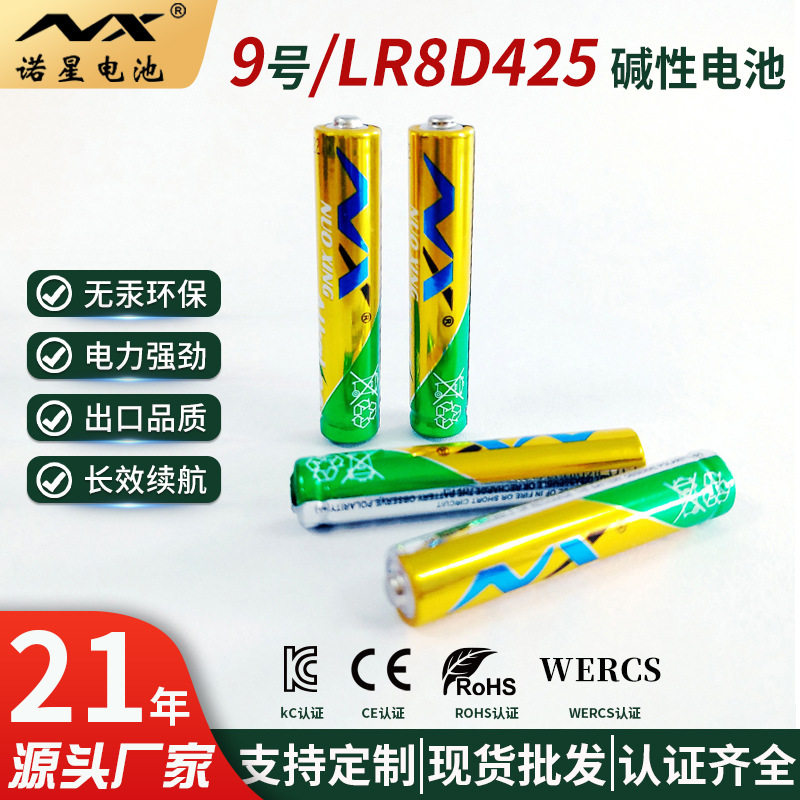 诺星NX9号AAAA碱性干电池柱式小