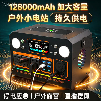 户外移动电源220v大容量便携家用